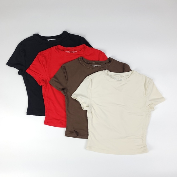 Pedigree SW | Evo-Dry BabyTee Crop Top - Cream - Picture 5 of 6